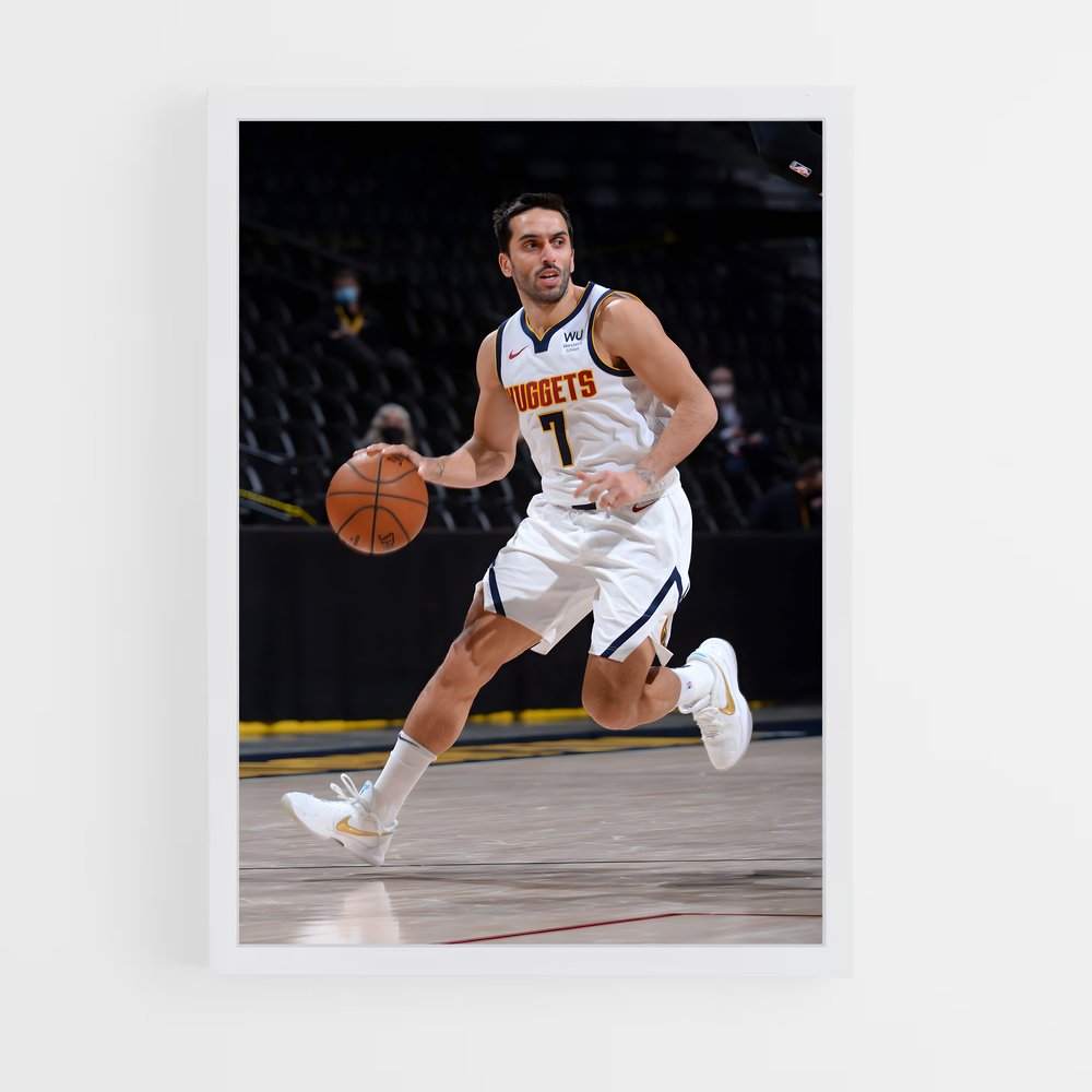 Poster L'Élan de Facundo – affiche Basketball (vue 3)